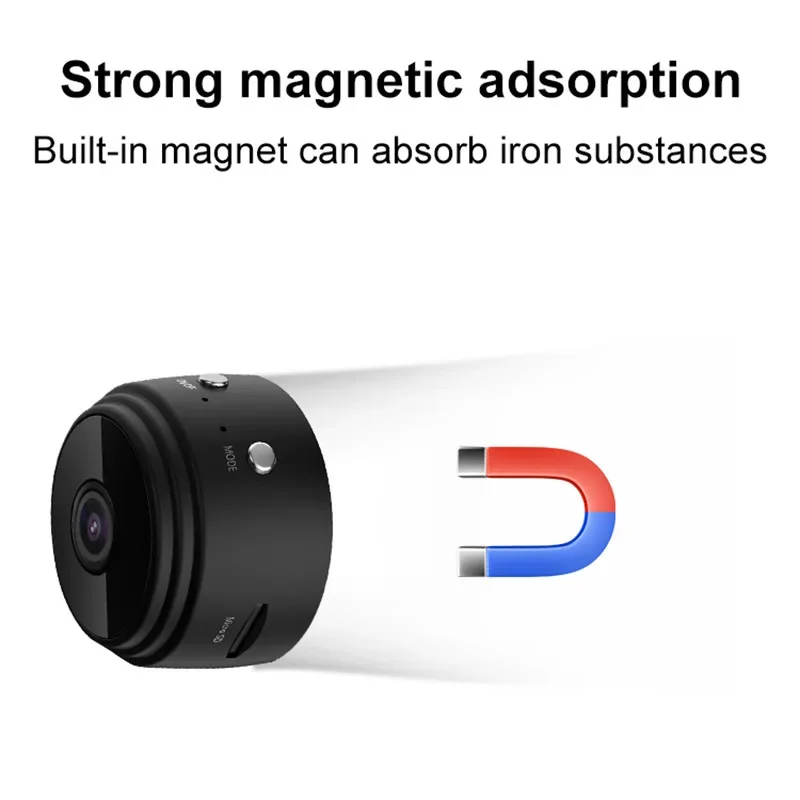 A9 WiFi Mini Camera Wireless Video Recorder Security Protection Camera Smart Home Monitoring Camera For Infants And Pets