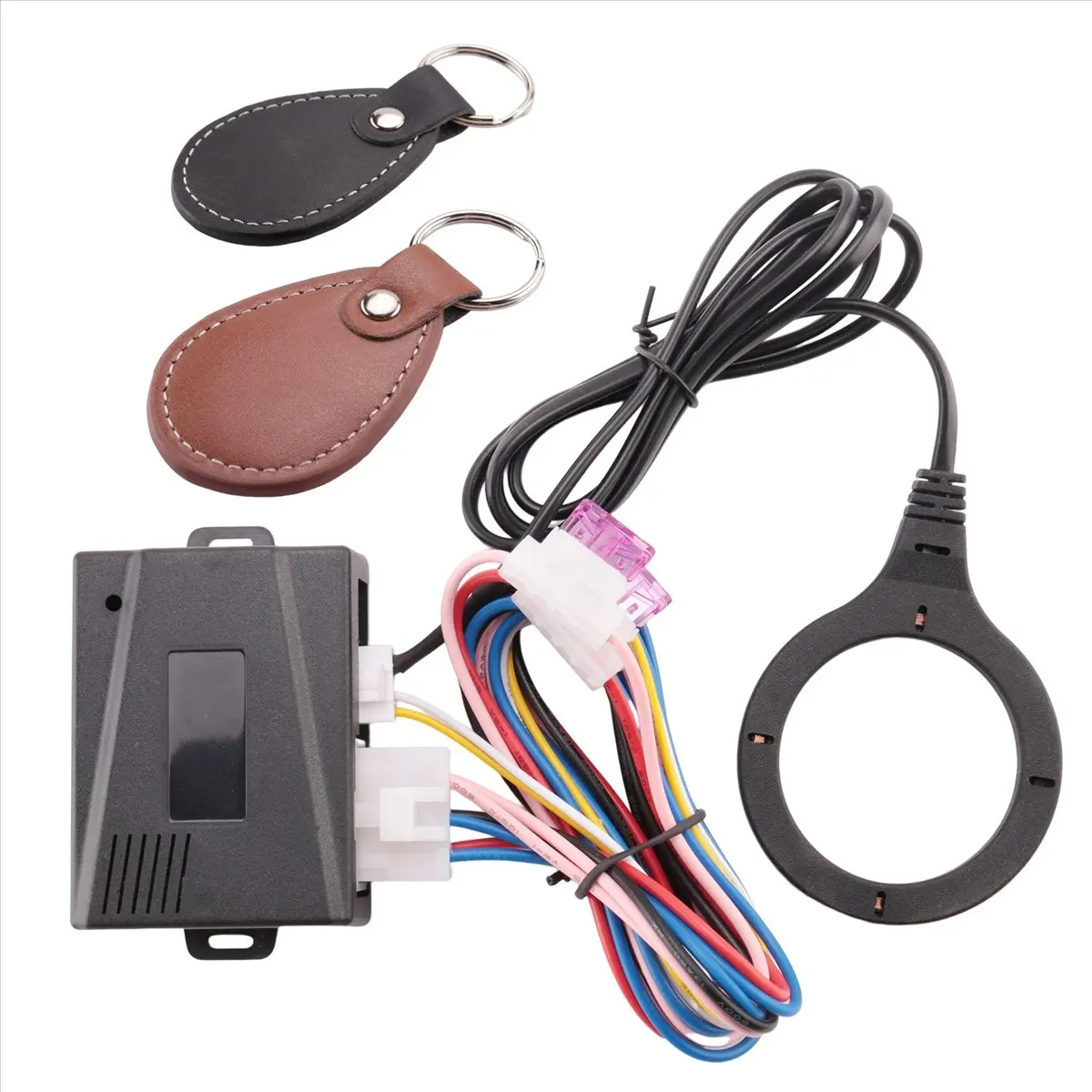 Super Sale Smart Car Engine Push Start Stop Button Rfid Lock Ignition Keyless Entry System Auto Start Stop Immobilizer Starline - view 5