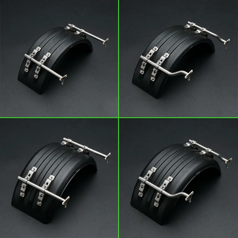

1:14th Scale 2pcs Metal Simulation Round Narrow Fender for Tamiya RC Truck SCANIA 770S R620 VOLVO BENZ Arocs MAN TGX Car