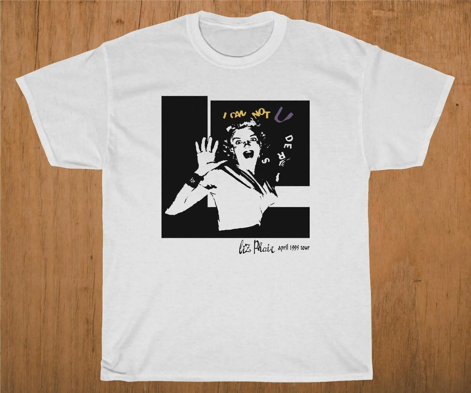 

Vtg Liz Phair Concert Tour Heavy Cotton White Full Size Unisex Shirt AA2296