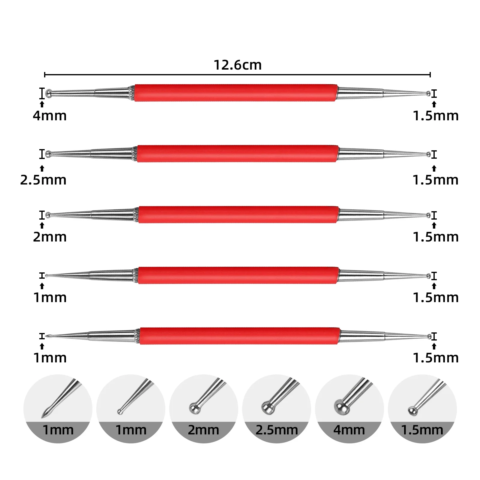 

Double-Ended Detail Tools Window Tint Film Styling Tools Auto Sticker Detailing Concave Surface Detail Point Stick Tool Set