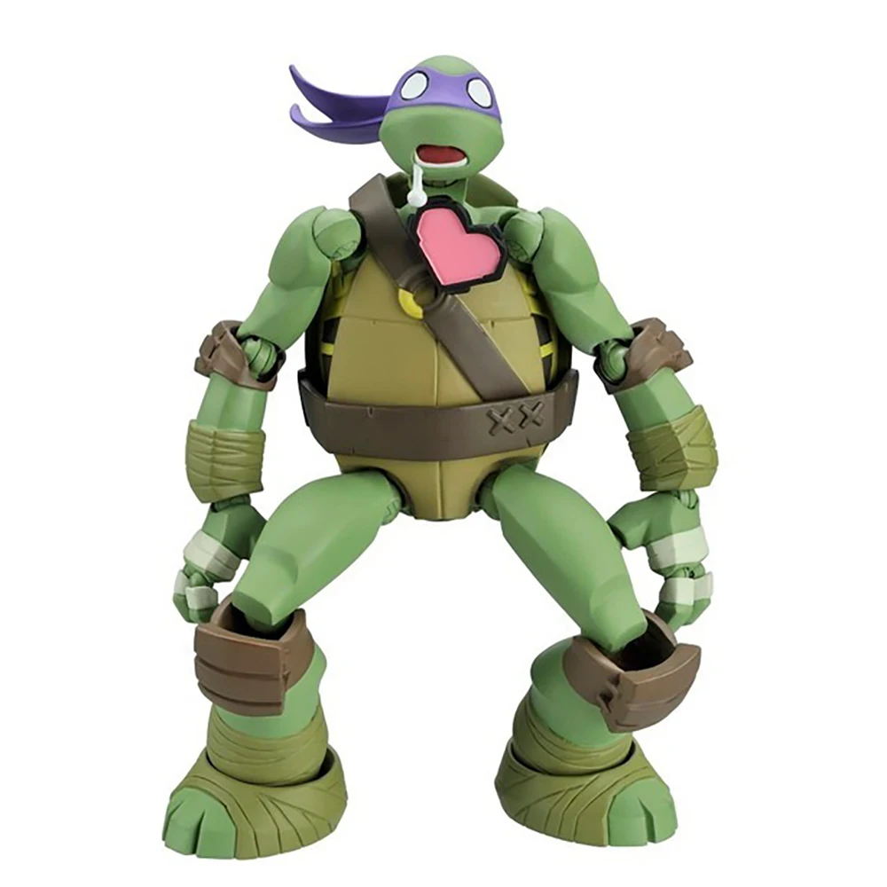 100% Oryginalne, dostępne od ręki Kaiyodo Revoltech Teenage Mutant Ninja Turtles (serial TV z 2012 roku) Donatello Kolekcja Model Zabawki