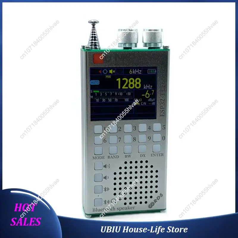 

ATS125 ESP32 65-108Mhz Portable Radio Receiver ESP32 65-108Mhz Portable Radio Dual-Mode Bluetooth Stereo Radio-Best Selling