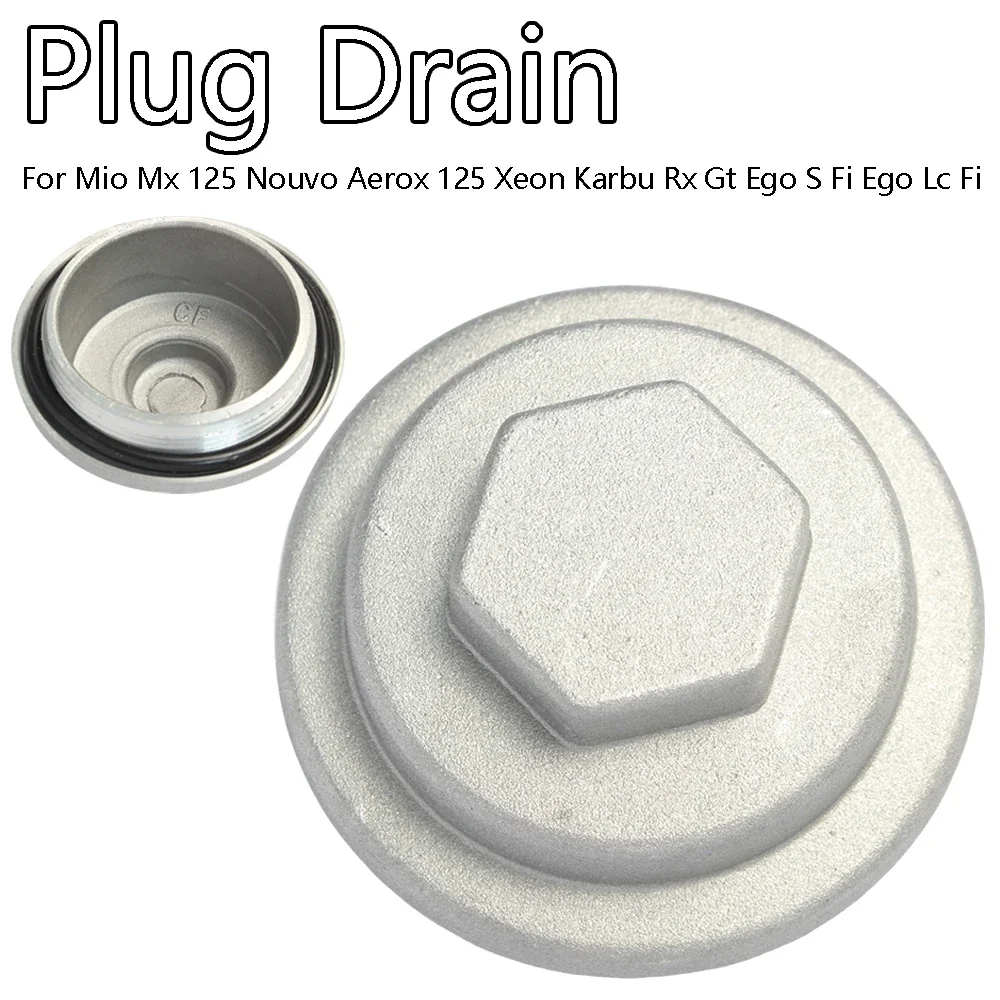 Carburetor Fuel Drain Plug Screw Cap For Mio MX 125 Nouvo Aerox 125 Xeon Karbu RX GT Ego S FI Ego LC FI 125cc Scooter