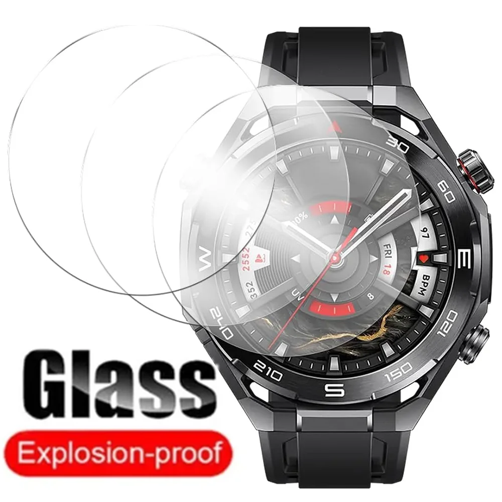 

5-1pcs HD Clear Tempered Glass for Huawei Watch Ultimate 2 Screen Protectors 9H Hardness Anti-scratch Protective Glass Films