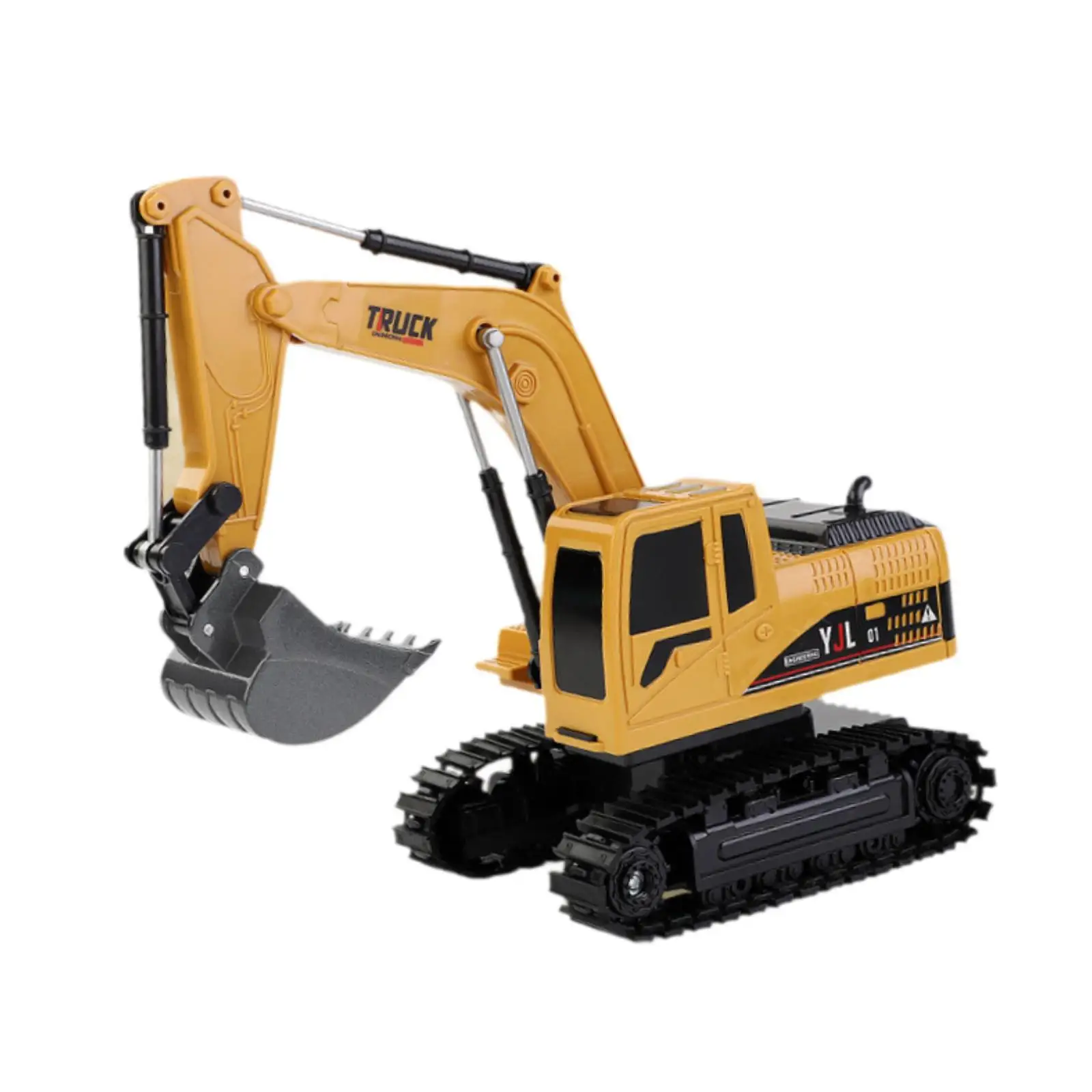 Remote Control Excavator Toy Gift for Kids Sandbox Digger Toy for Children