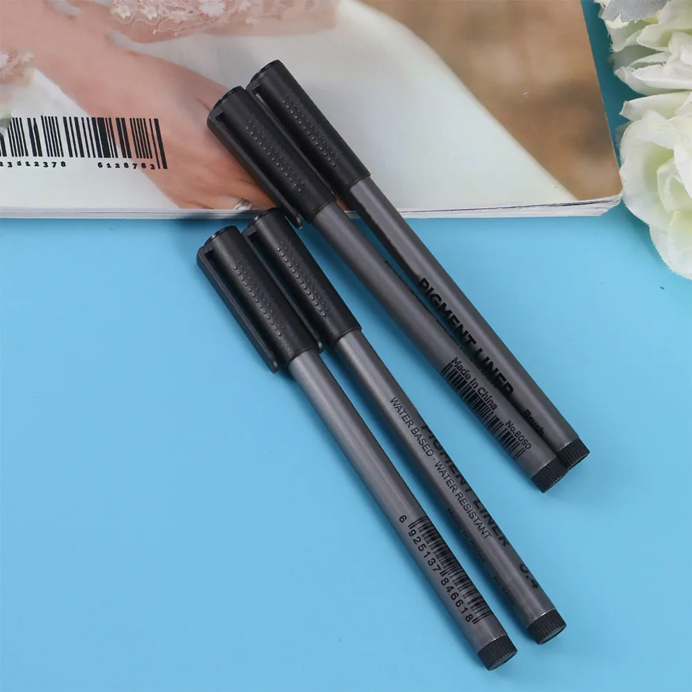 

Набор из 9 водостойких пигментных ручек с архивными чернилами, кислотостойкие, на водной основе, для рисования, скетчинга, художественных работ