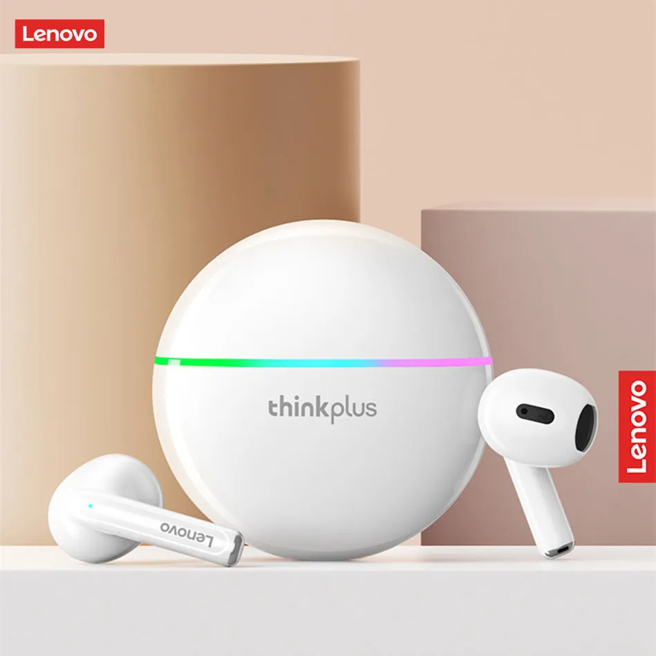 Lejtő Változat lenovo HT38 Bluetooth 5.3 Drótnélküli Fülhallgató Eredeti lenovo XT97 headse Élegáns játékos Fejhallgató Kettős szám mód vel mic