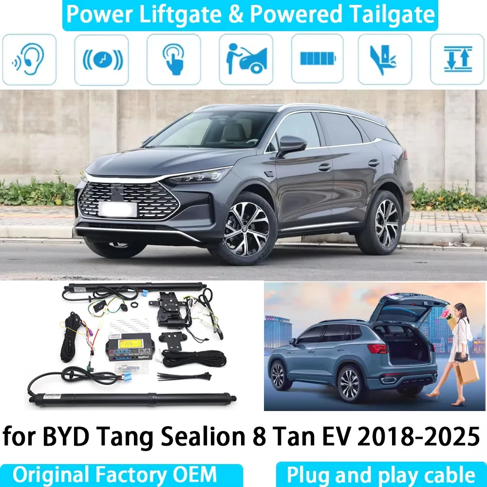 for BYD Tang Sealion 8 Tan EV 2018-2025 Automatic Electric Power Liftgate Powered Tailgate Strut Tail Gate Lift System