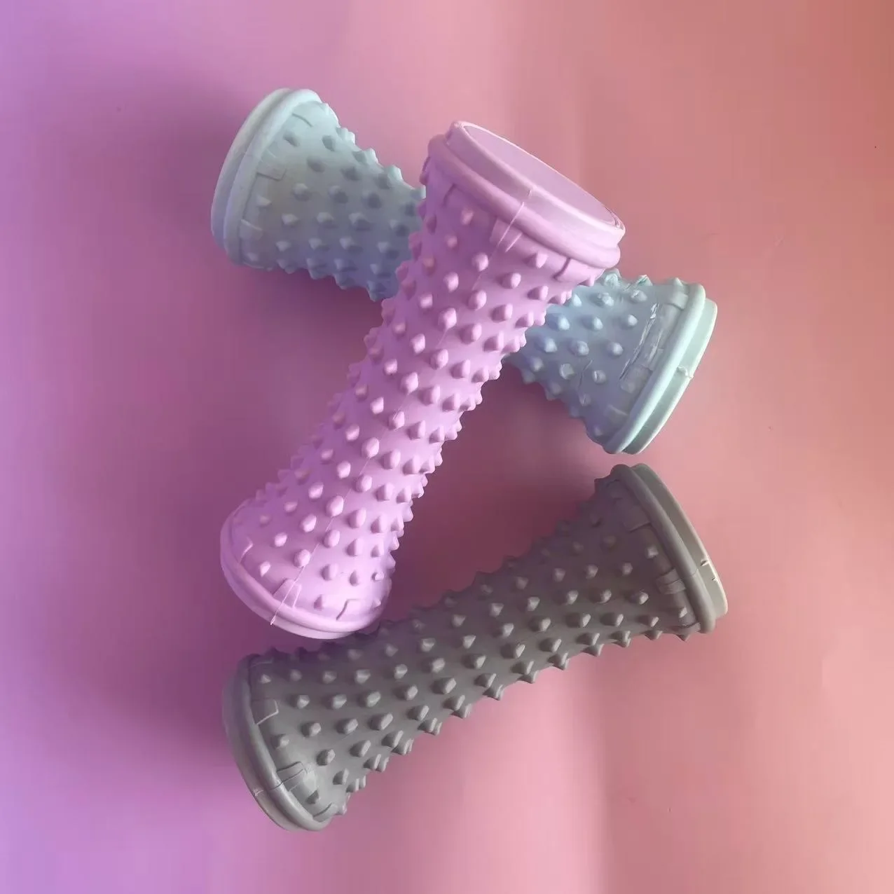 Q 1pc Foot Fascia Roller Foot Massage Roller with Deep Tissue Massage Textured Surface Home Use Rolling Trainer Manual Operation - view 5