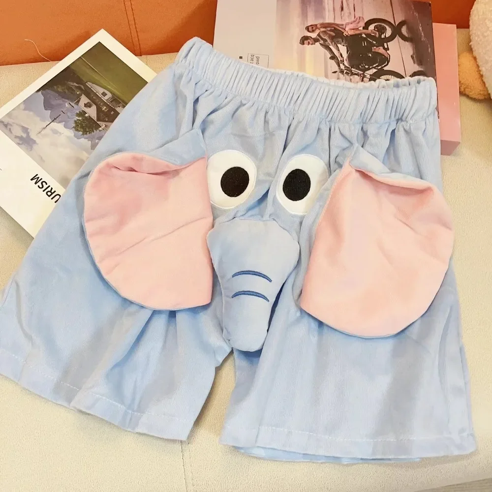 Pyjama Amusant avec Pantalon Large en Forme d'Éléphant, Costume de Couple, Vêtements de Maison en Antarctique Couinant N
