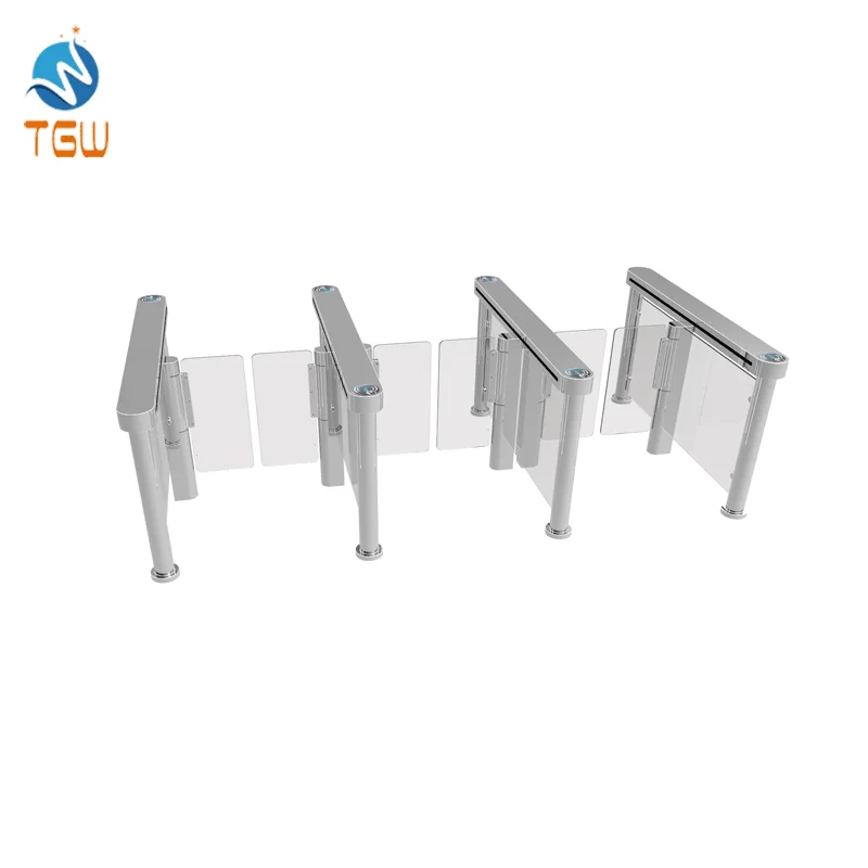 Automatic Access Control Turnstile Gate with QR Code Reader Access Control Sliding Gate Opener Kit