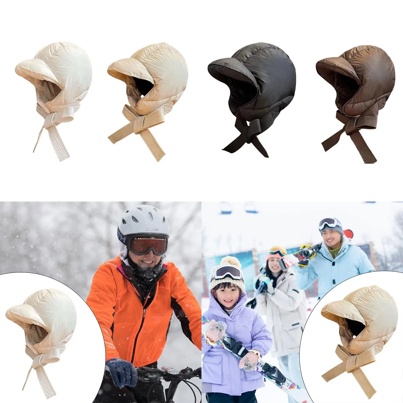 Ski Mask Men Women Versatile Cold Weather Face Cover Hat Windproof Balaclava Hat for Hiking Fishing Camping Motorbike Climbing
