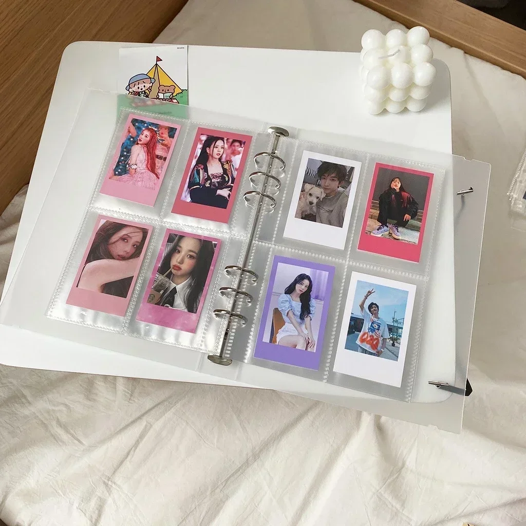 10 Stück 1-4 Fächer Kpop Binder Fotokartenhalter Interstitial Star Chasing Foto Kleine Karten Sammelalbum Innenseite – Detail 2
