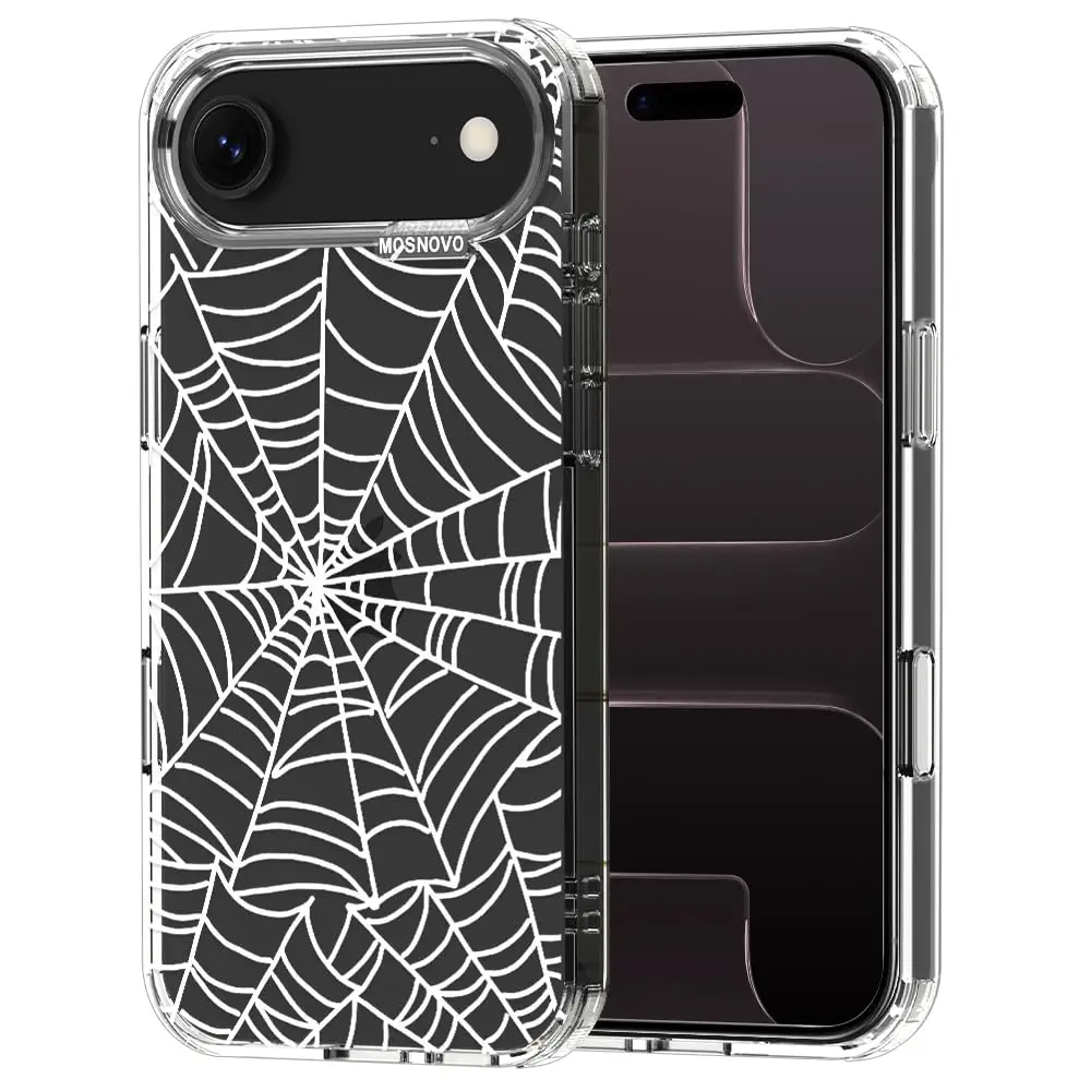 

Case for iPhone 16e, [Buffertech 6.6ft Military-Grade Drop Protection] [Anti Peel Off Tech] Clear TPU Bumper Phone Case Cove