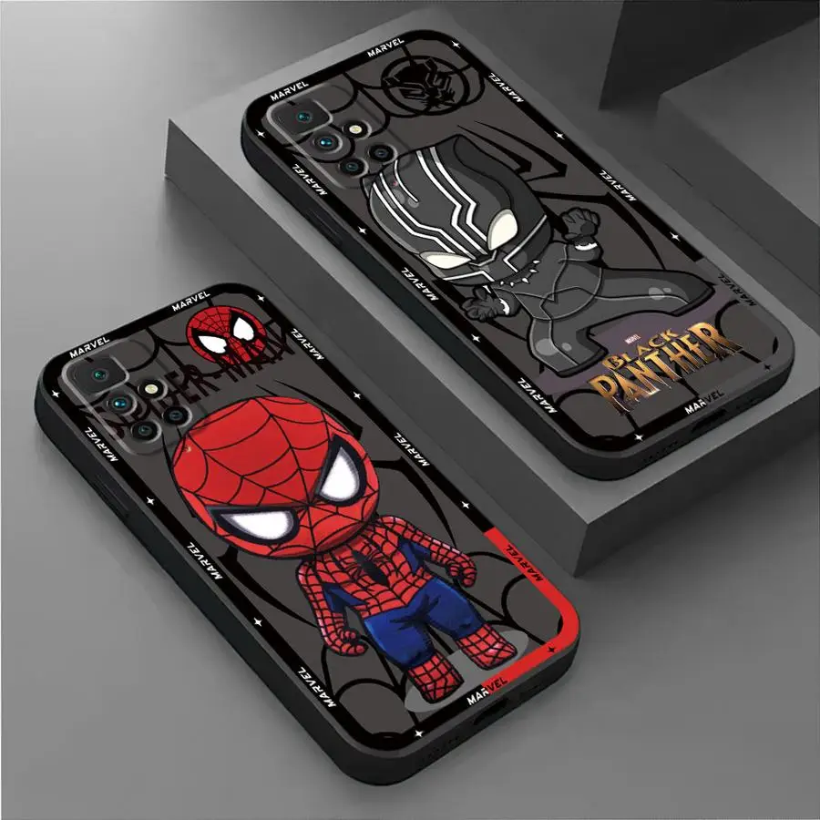 Marvel Deadpool Groot Phone Case for Xiaomi Redmi Note 11 Pro 5G 12S 11S 12 13 11 Pro Plus 10S 10 Pro 13 5G 7 8 9 Coque Cover