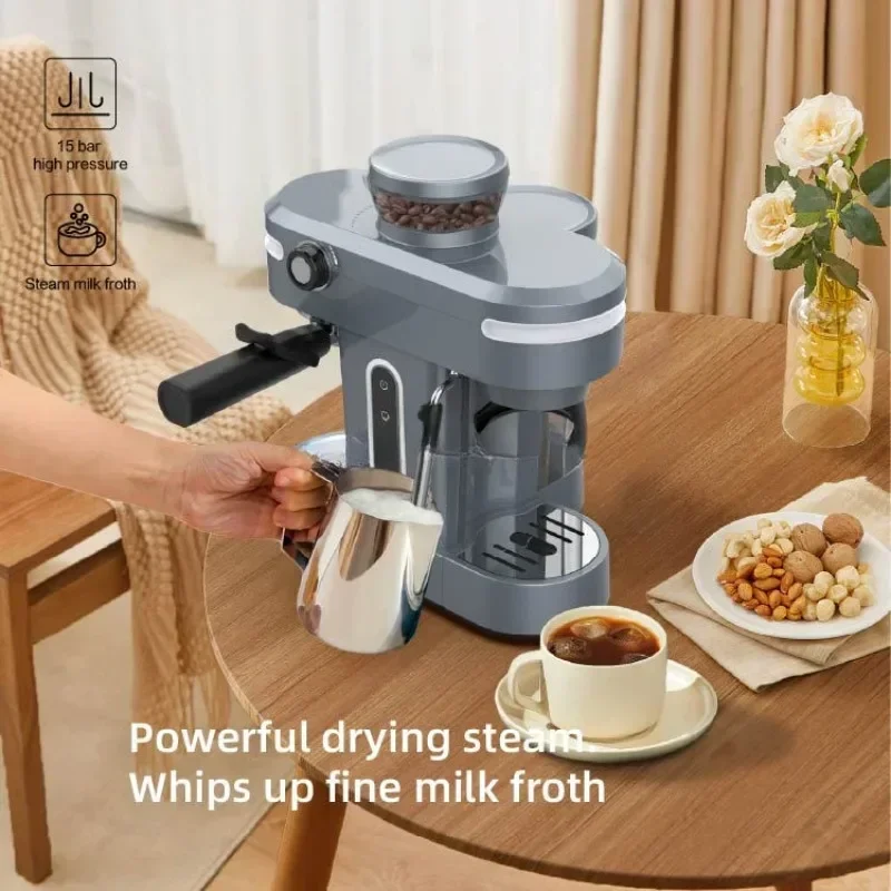 Built-in 15bar grinder home coffee machine