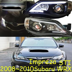 2 pz 2009 ~ 2011y car bupmer head light per Subaru Impreza faro WRX STI accessori per auto LED DRL nebbia per Impreza WRX faro