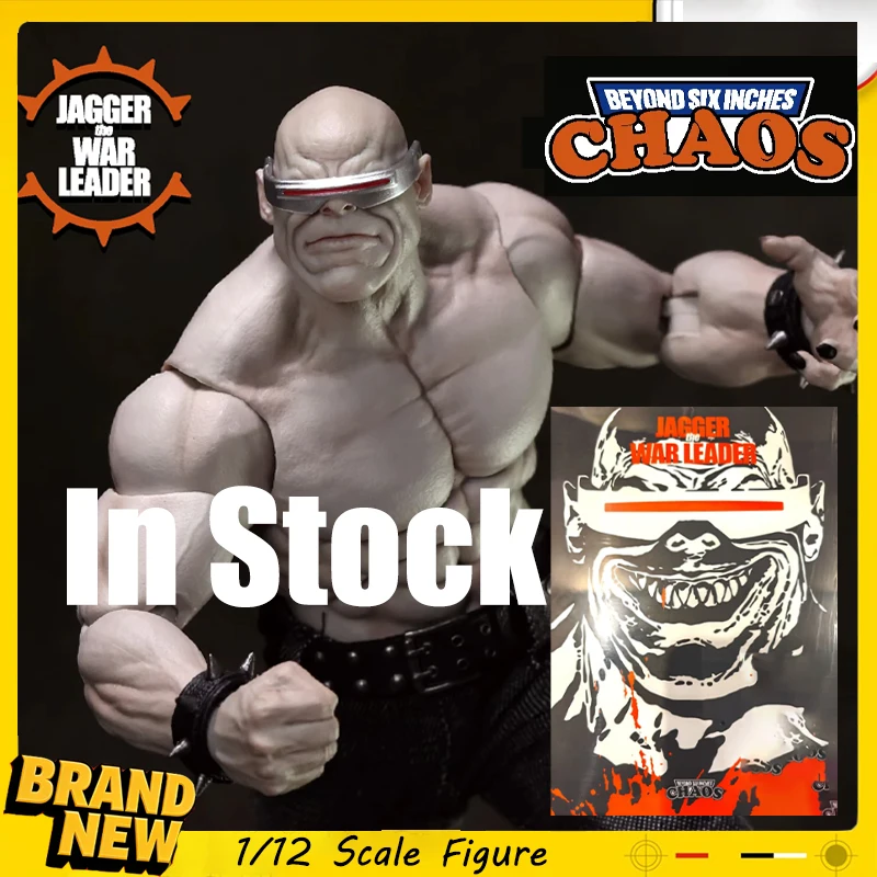

In Stock Chaos Jagger The War-Leader Action Figure 6 Inch Darknight Vigilante No.003 1/12 Batman：The Dark Knight Returns Figures