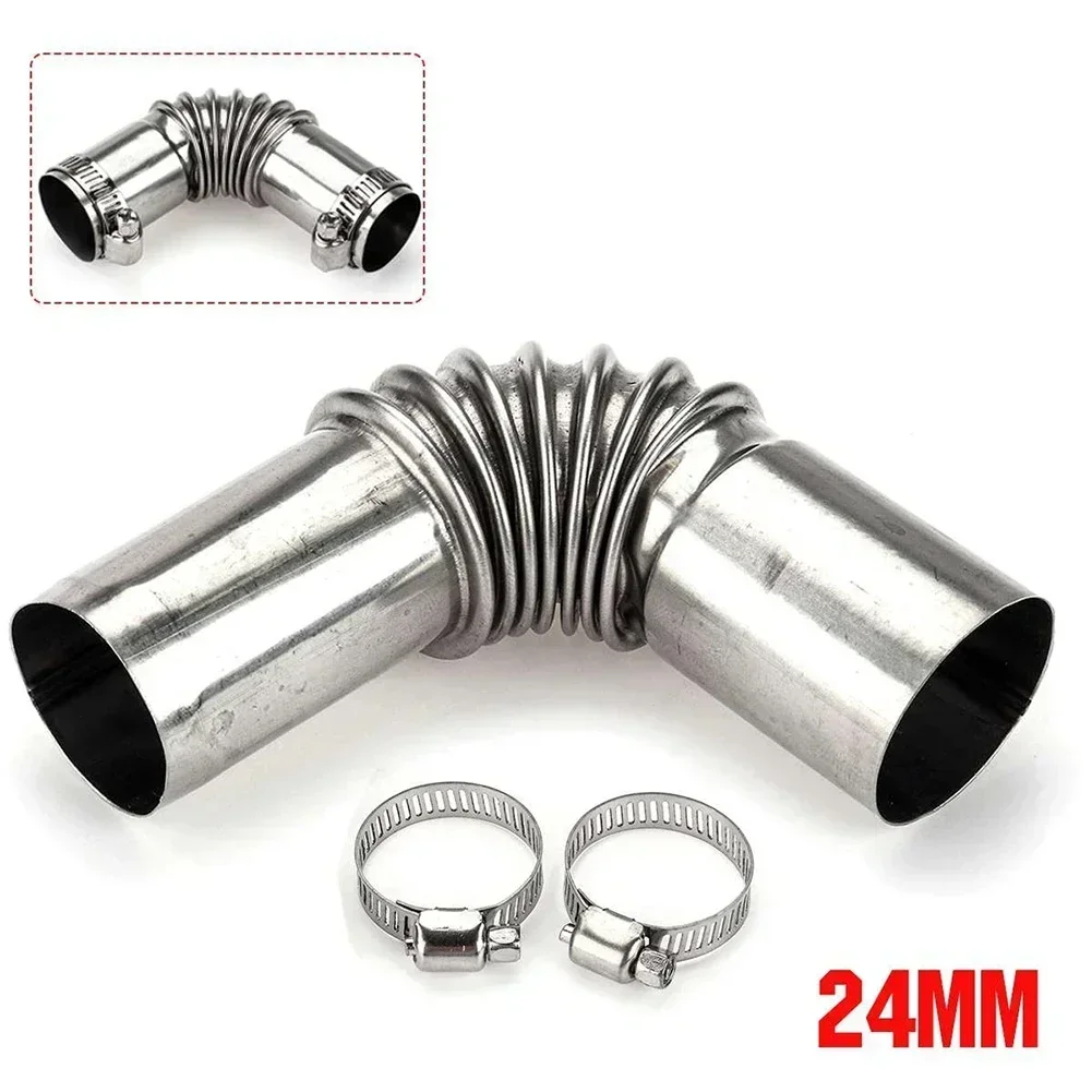 

For Eberspacher For Webasto Diesel Heater Exhaust Pipe Tube Elbow Connector 25mm Stainless Steel Exhaust Pipe Fitting