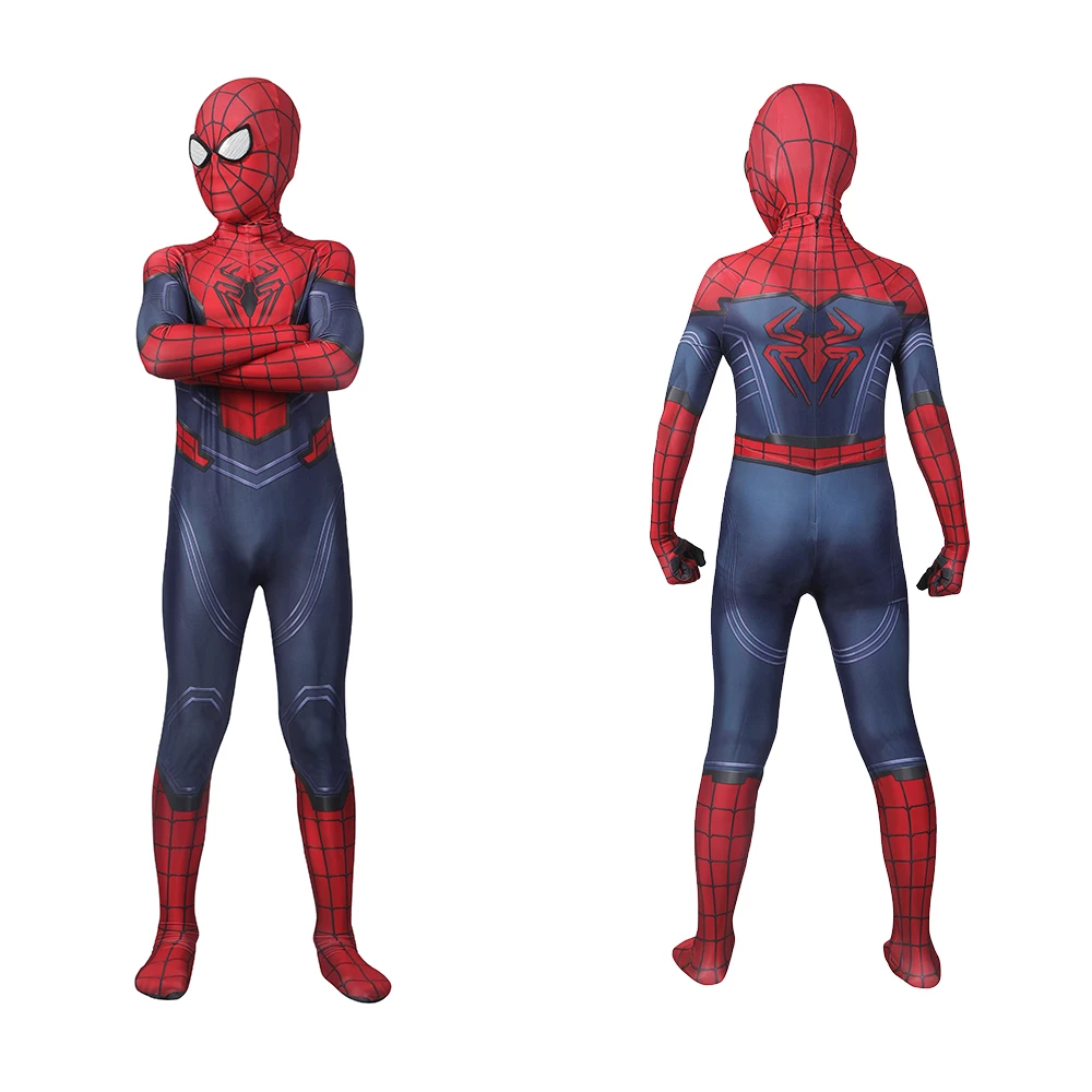 

SpiderMan Kids Benjamin Peter Parker Costume Superhero Boys 3D Printed Spandex Costume Halloween Bodysuit 3-10yrs Chindren