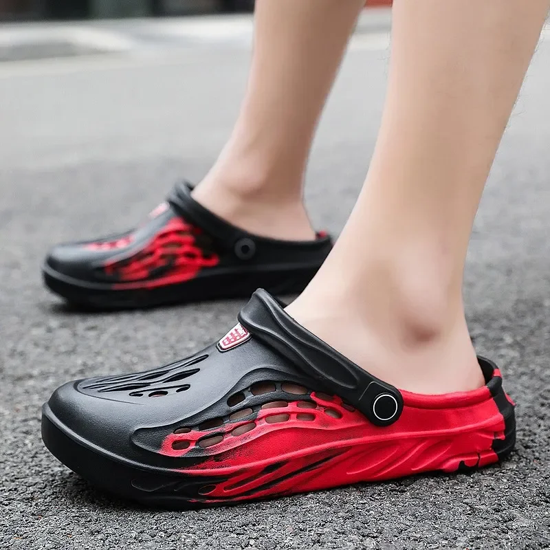 

Hot Selling Outdoor Beach Shoes Waterproof Men's Slippers Summer Trend Choice Sandals for Men Free Shipping Male Trendy Man 2024