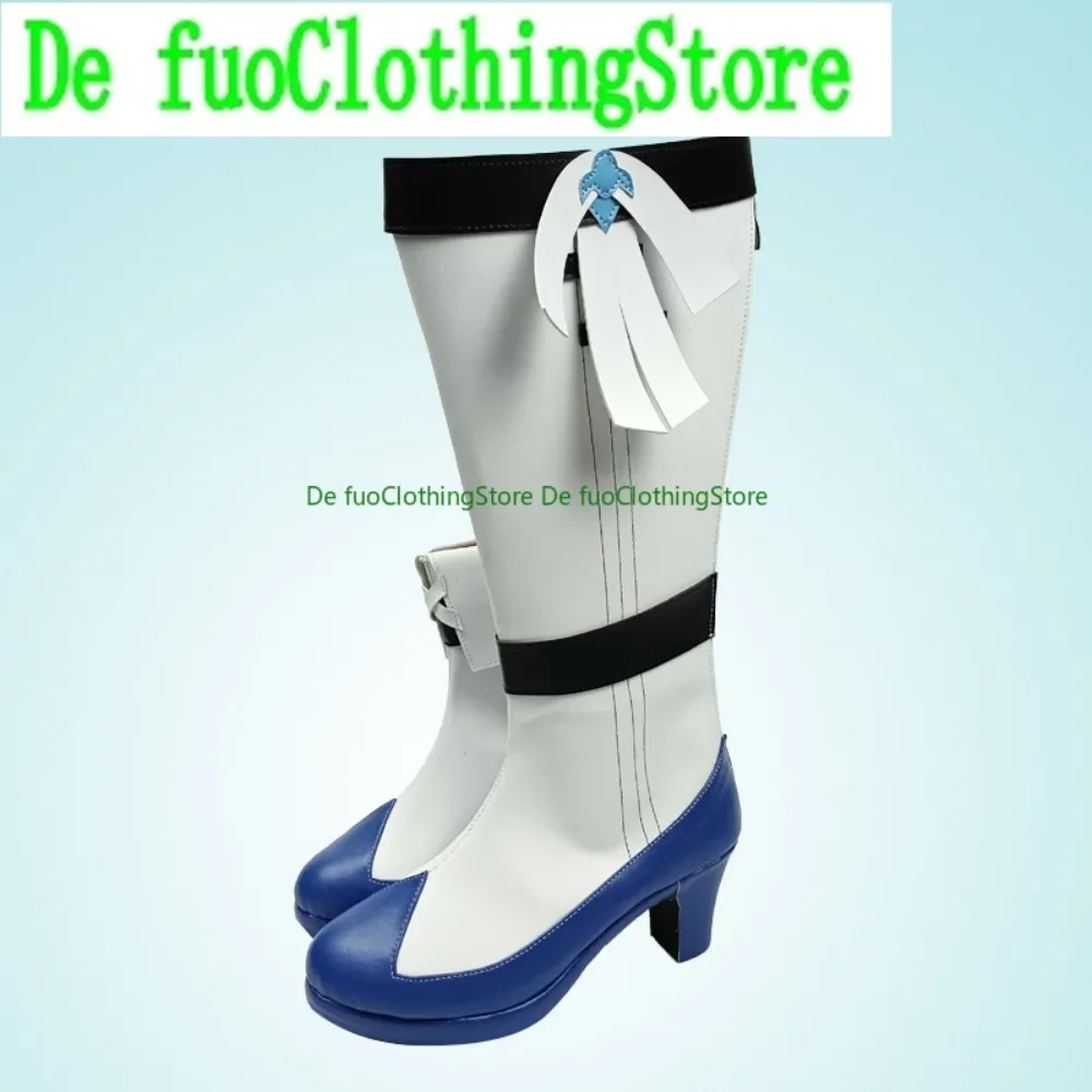 혼카이 임팩트 사쿠라 코스프레 신발 아이스 씨 하프 디자인 애니메이션 게임 할로윈 의상 파티 소품 디푸오클로딩