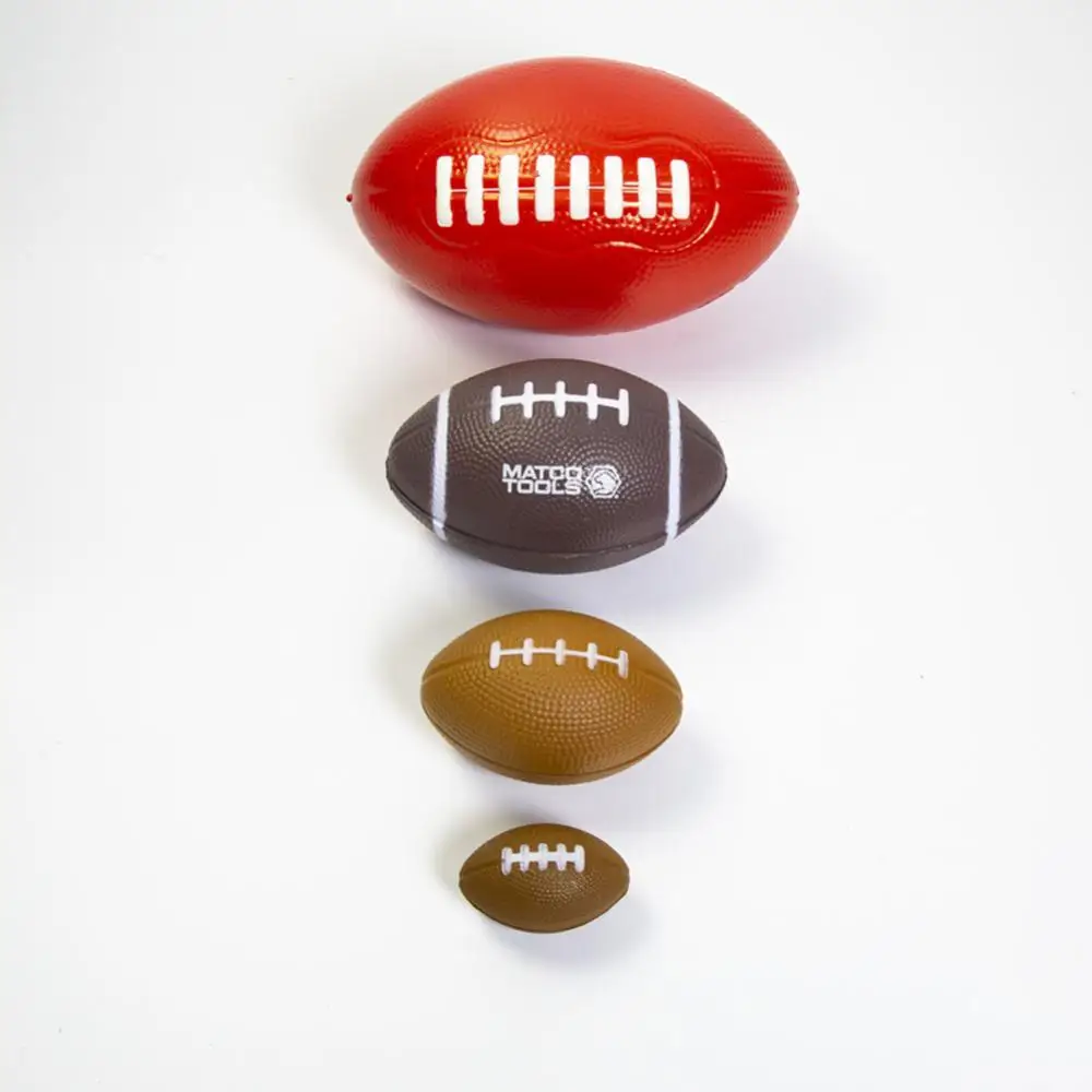 Mini Foam Footballs 12 Pcs Party Favor Balls For Kids | Mini Football Stress Ball Bulk | Toy Sports Foam Football For Kids