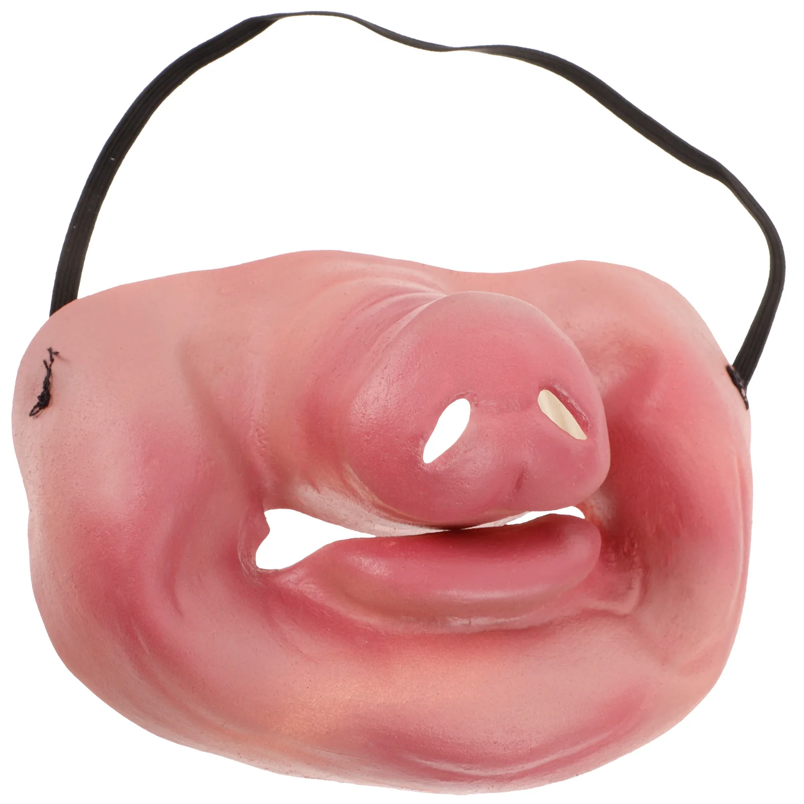 

Half Face Pig Nose Mask Latex Costume Fake Nose Prop For Masquerade Party Cosplay Circus Dress Up Decorative Performance