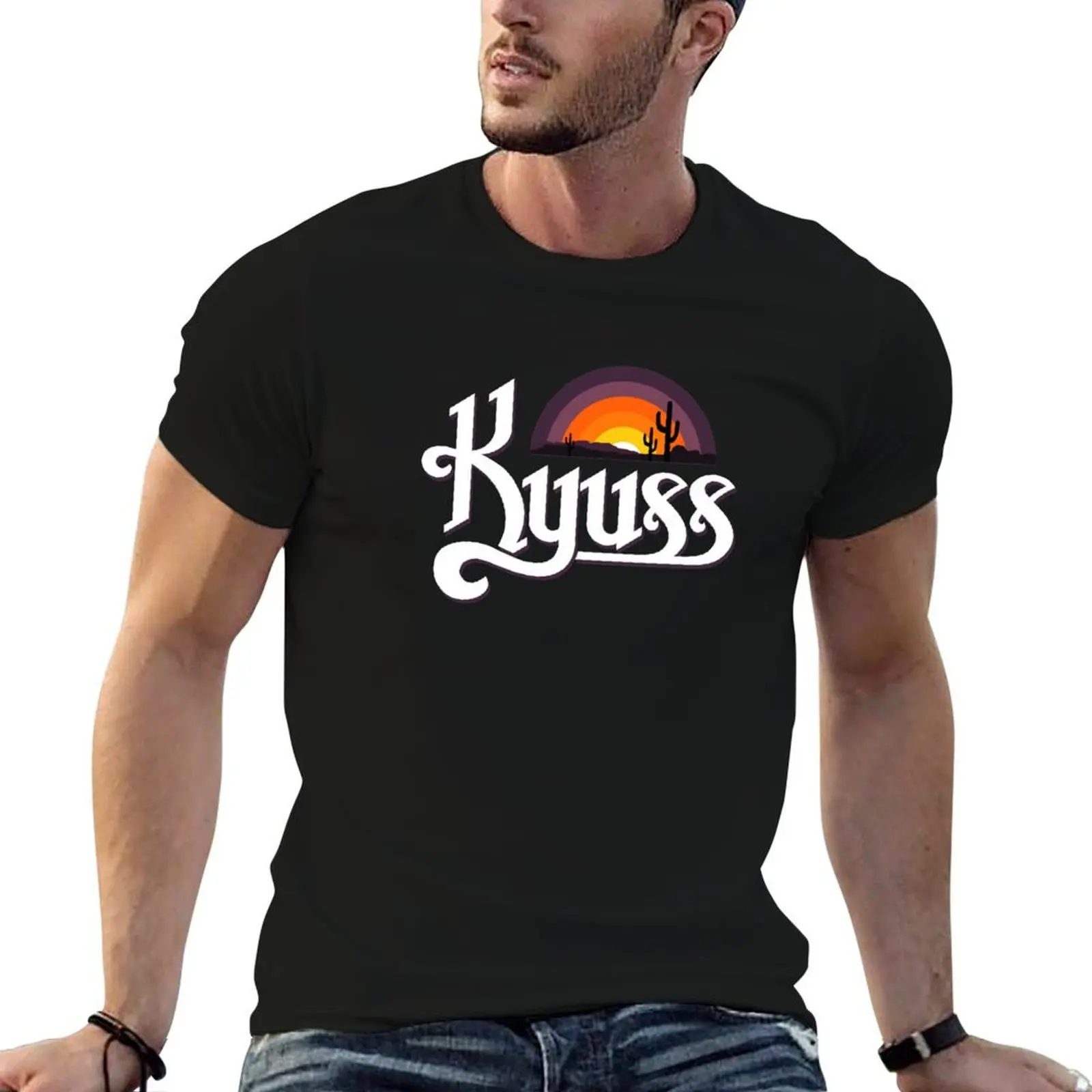 

funny graphic t cotton mens shirts humor t dark shirts t T-Shirt pack shirt KYUSS
