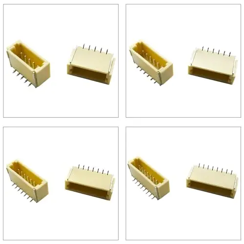 Jst stecker kit, sh 1,0 smt header jst 1mm abstand ic steckdosen stecker adapter, JST-SH oberer vertikaler kopf (sh 1,0-smt-ver)