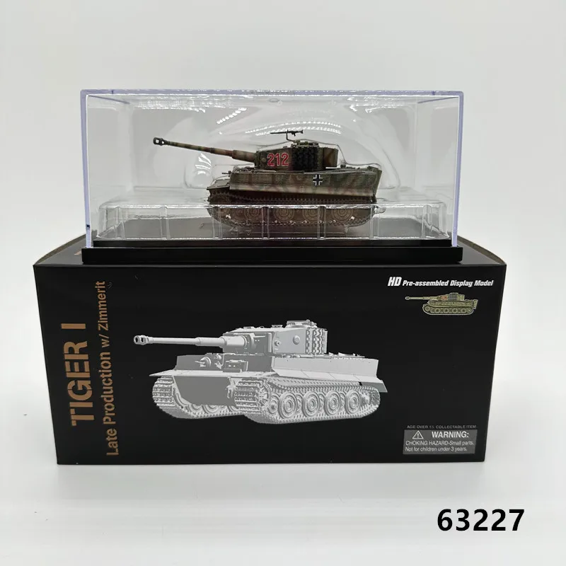 Modelo de tanque Dragon Armor 1/72 Tiger I Wittmann\'s Tiger 212 s.Pz.Abt.101, Normandia 1944 Coleção de soldado militar em estoque