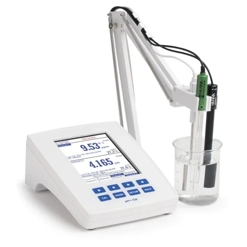 HI5222 Laboratory Research Grade Two Channel Benchtop PH/mV/ISE Meter