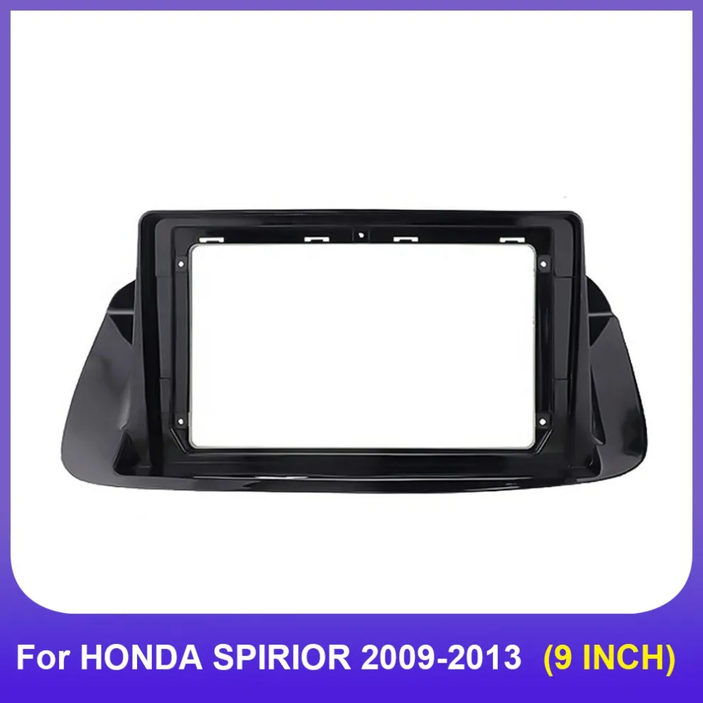 

Car Radio frame 9 Inch Fascia HONDA SPIRIOR 2009-2013 Stereo DVD Player 2 DIN Head Unit Install Surround Panel Audio Cover Trim