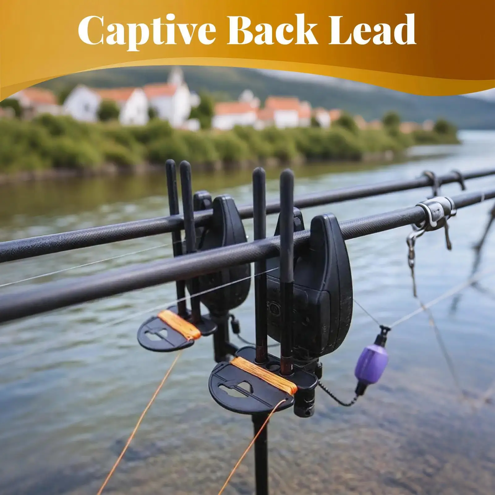 

Fishing Weights Lead Tackle Captive Backweight Sinkers For Saltwater Freshwater Fishing, Lakes Rivers Reservoirs Black Pits Gift