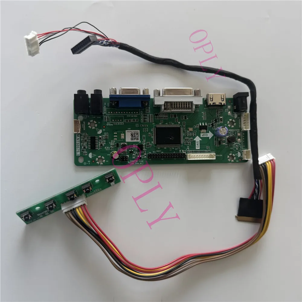 

M.NT68676 LCD Controller driver board Kit DVI LED for 17" LTN170CT10-G01 LTN170CT10-G02 LTN170CT10-002 1920×1200 panel VGA