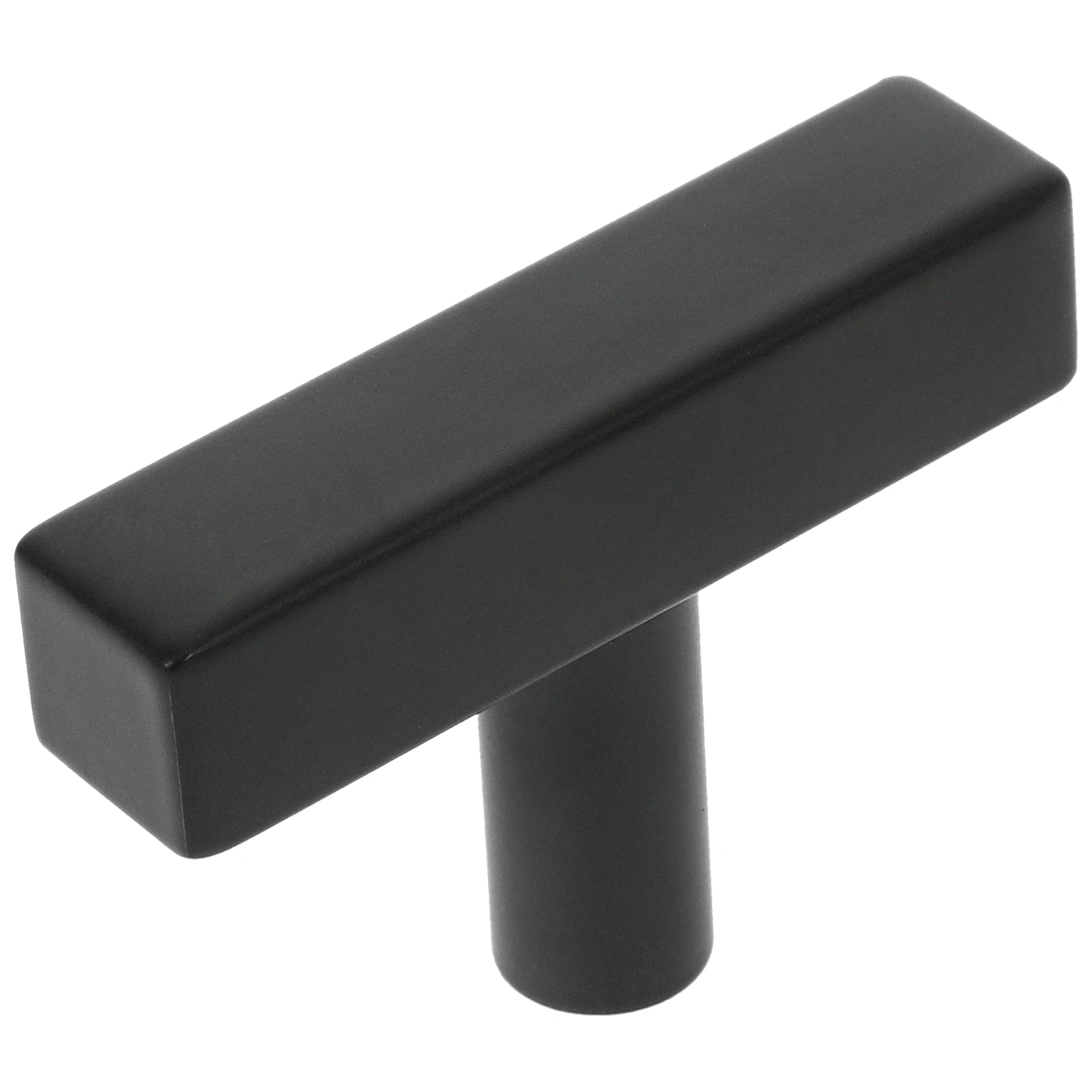 

2 Inch Black Furniture Handles Square Cabinet Knobs Stainless Steel Door Pulls Dresser Hardware Bedroom Bathroom Closet Kitchen