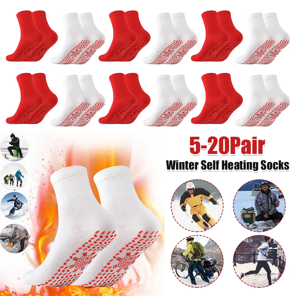

Foot Warmer Socks Winter Anti-Freezing Multifunctional Sports Warm Stockings Breathable Anti-Fatigue for Fishing Camping