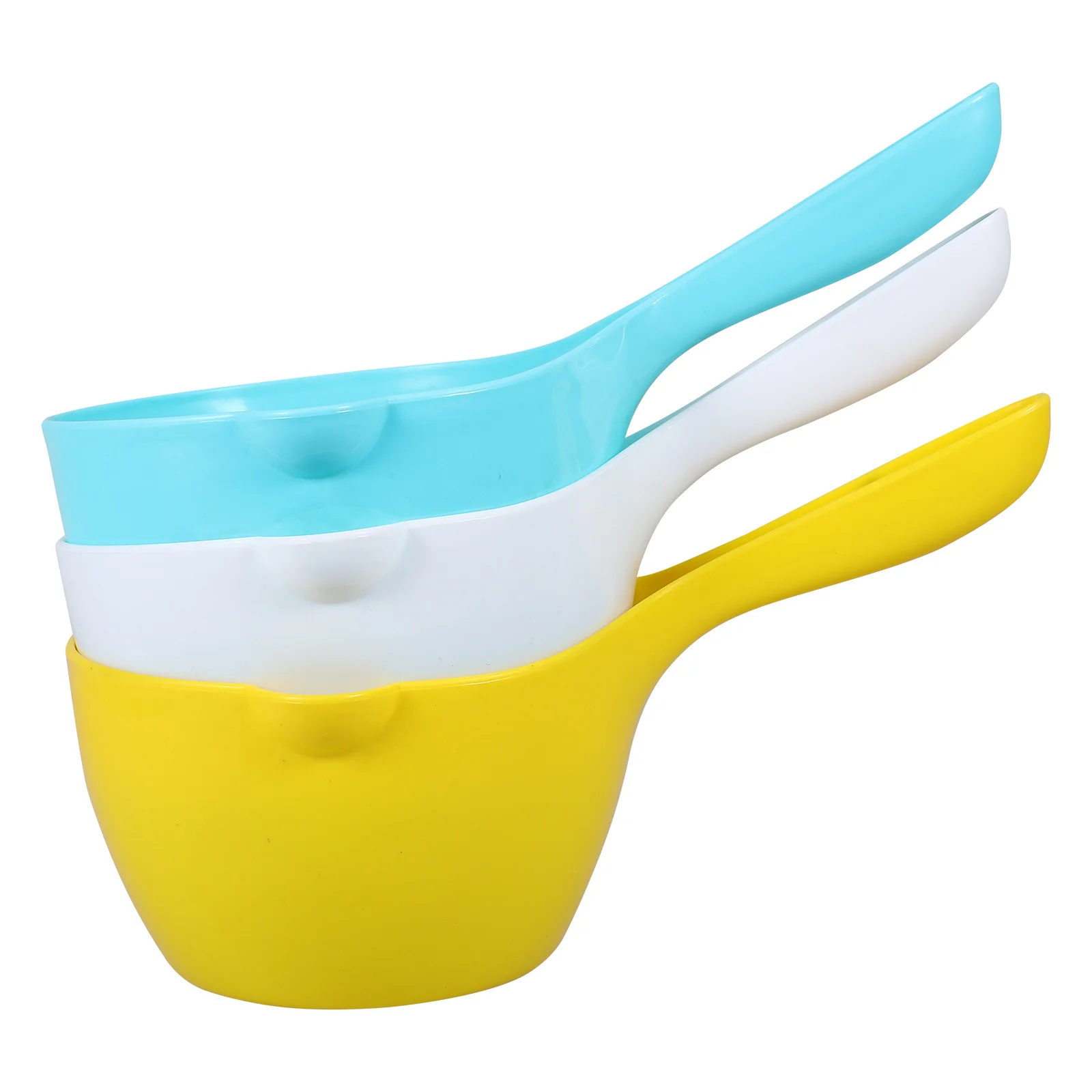 

3pcs Water Ladle Plastic Dipper For Garden Kitchen Bathroom Camping Plants Watering Multipurpose Scoop Tool Bathing Container