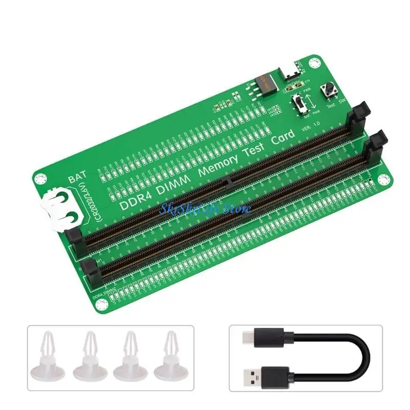

E65E Laptop/Desktop DDR4 DIMM Memory Slot Diagnostic Test Card LED