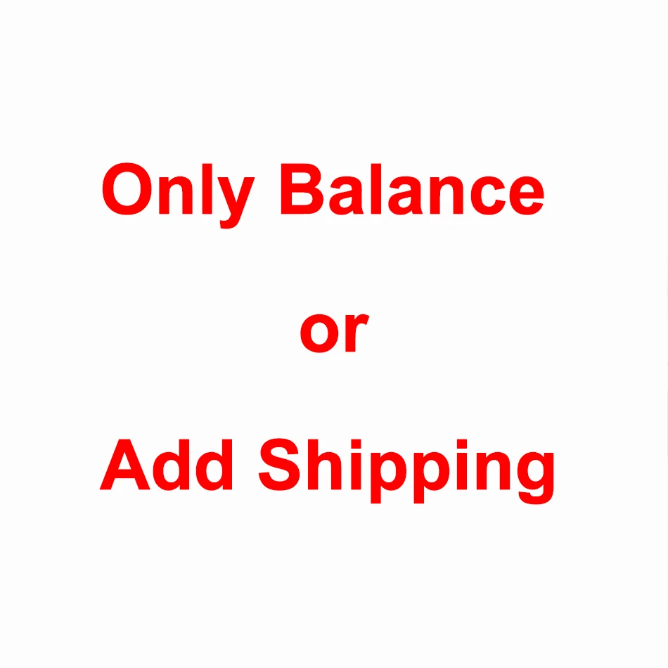 

Additional pay on your order