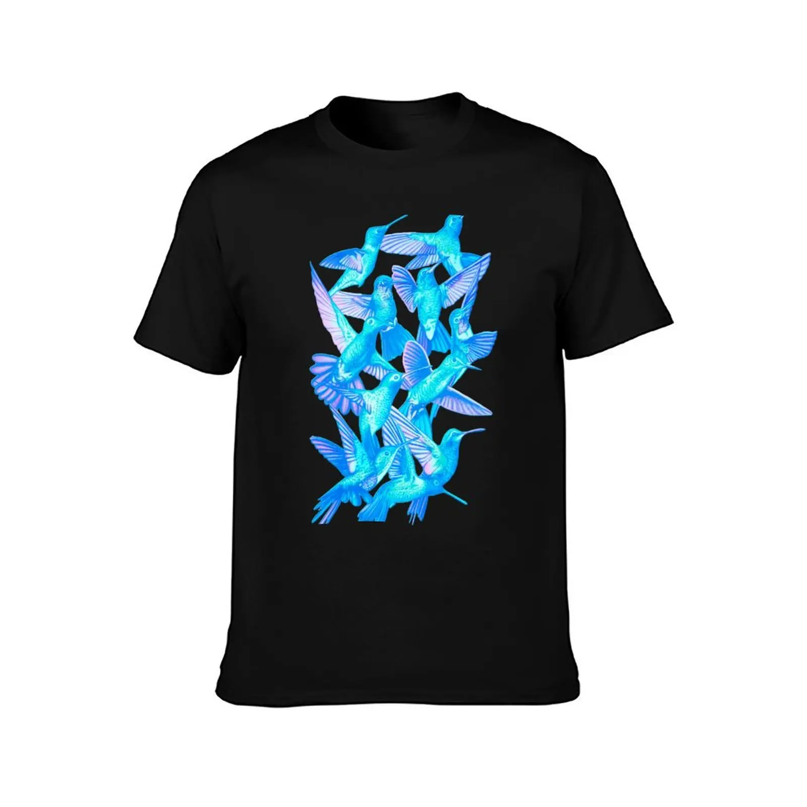 Hummingbird Dance in Sharpie (IceBird Edition) T-Shirt graphic tee shirt korean fashion slim fit t shirts for men