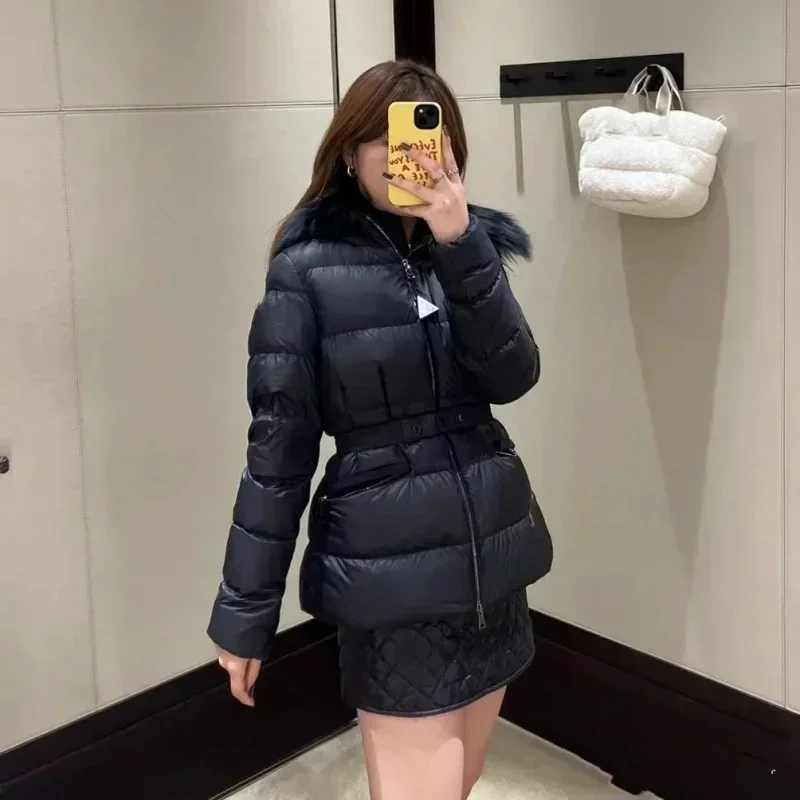 Moncl*r Women's Winter Down Jacket Thick Zipper Best Down Jackets 90 Goose Down Fashion Leisure Winter Coat Female Winter Coats