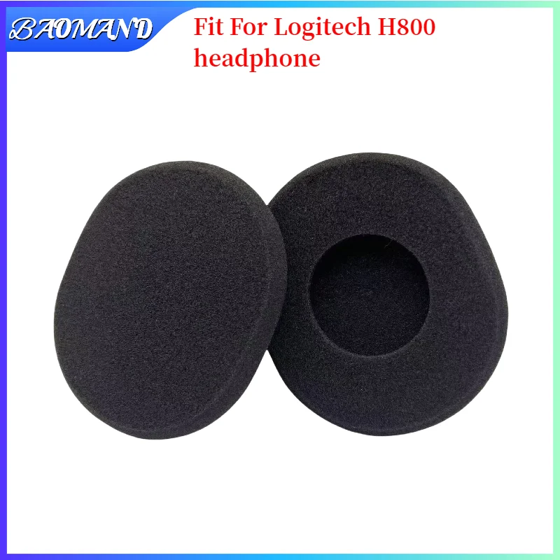 

BAOMAND Replacement foam Ear Pads pillow Cushion Cover For Logitech H800 Gaming Headphone Headset EarPads