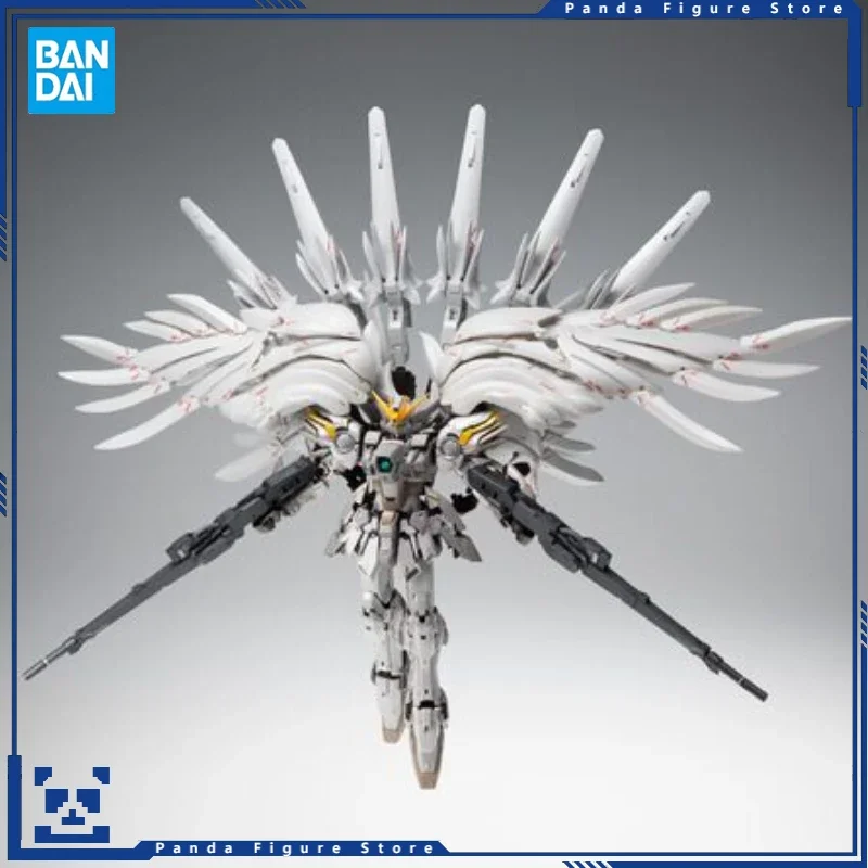 Bandai Soul Limited FIX EW Wing Zero Kai Angel Gunpla Shirayukihime Action Figure Toy Mecha Model Anime Gift Assembly Kit