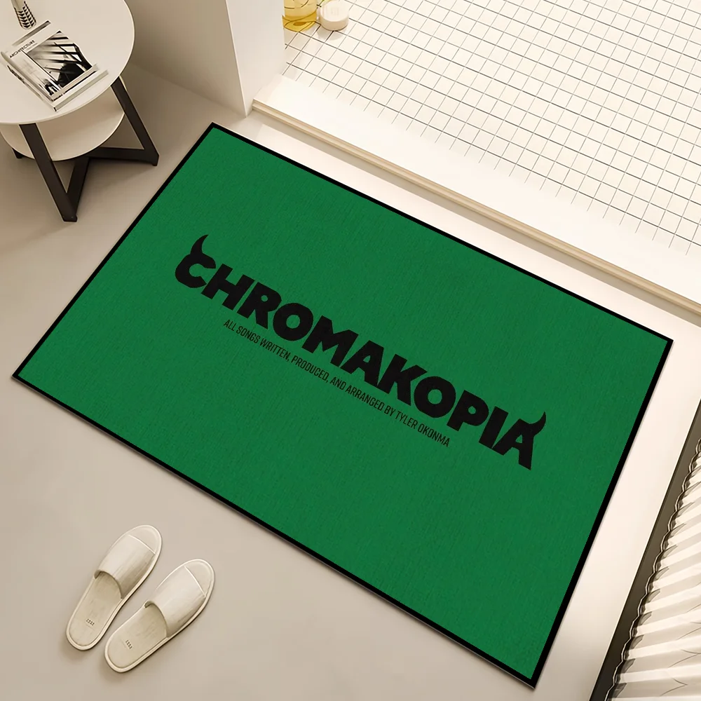 Hot RapperT-Tyler، سجادة صغيرة C-Creator لتزيين غرفة نوم المنزل والمطبخ والحمام، سجادة فائقة الامتصاص للقدم غير قابلة للانزلاق #1