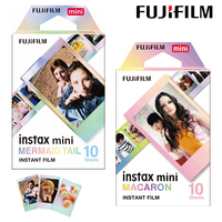 10/30 Sheet Fujifilm Instax Mini Film Mermaid Tail Instax Mini 12 11 Color Films For Fuji Instant Mini 9 7s 70  EVO Camera SP-1