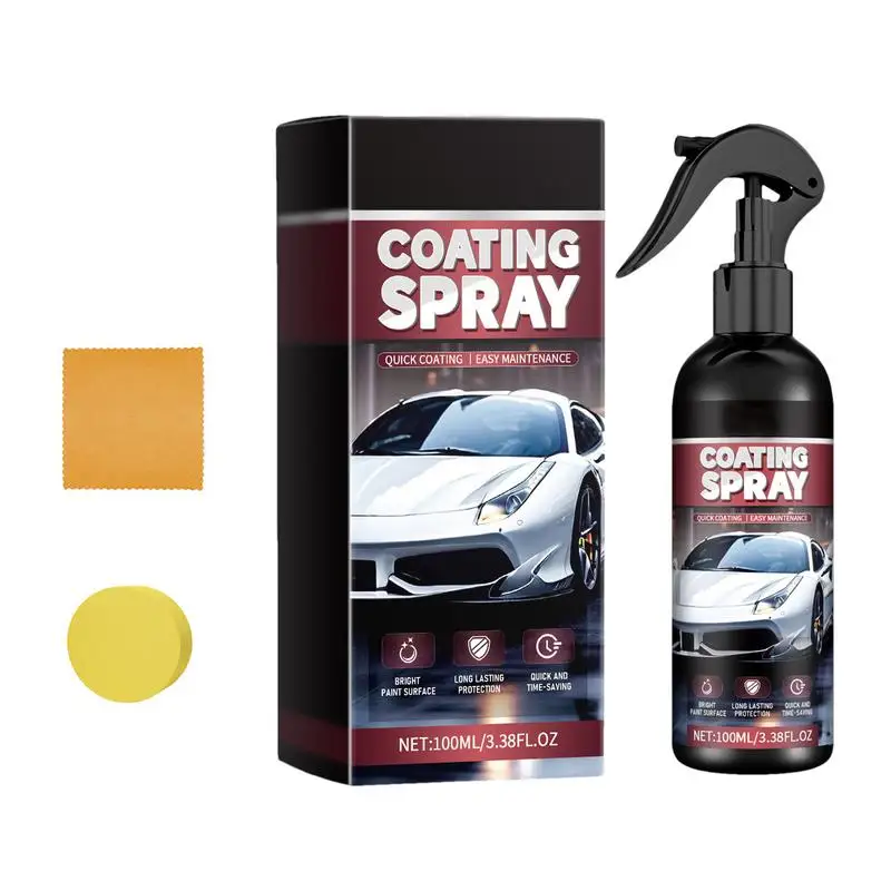 

Nano Coating Agent For Car Auto Spray Polish For Cleaning Rapid Spray Wax Paint Sealant Polish Kit For Metal Paints Wheels