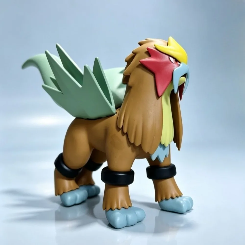 Anime Figure Scale World Suicune Entei Raikou Pokemen Action Figures Pvc Statue Desktop Collection Model Toys Gifts 10-11cm - view 4