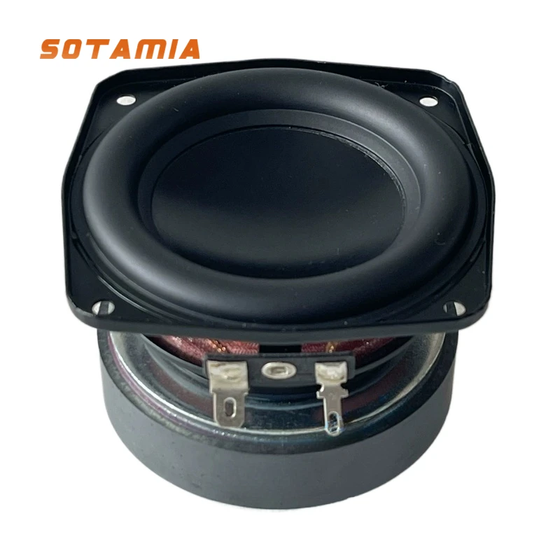 

SOTAMIA 1Pcs 3 Inch Subwoofer Audio Speaker 4 Ohm 35W Supper Bass HIFI Speaker Home Theater Sound Music Bookshelf Loudspeaker